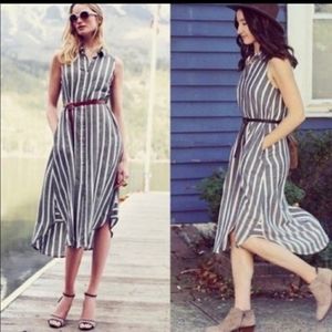 Anthropologie Holding Horses Striped Duste…